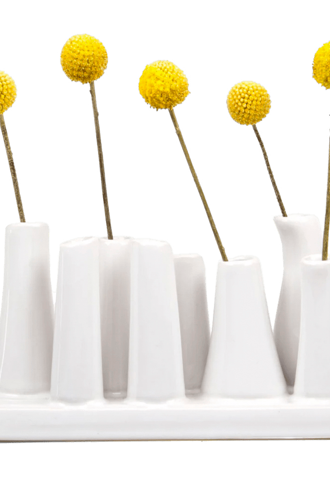 Pooley Modern Bud Vase For Flowers - Chive Ceramics Studio - Vases - Chive Ceramics Studio