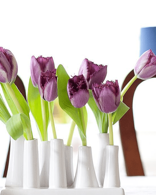 Pooley Modern Bud Vase For Flowers - Chive Ceramics Studio - Vases - Chive Ceramics Studio