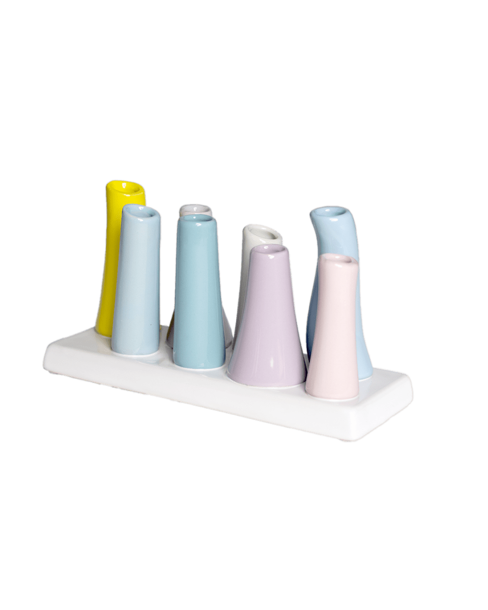 Pooley Modern Bud Vase For Flowers - Chive Ceramics Studio - Vases - Chive Ceramics Studio