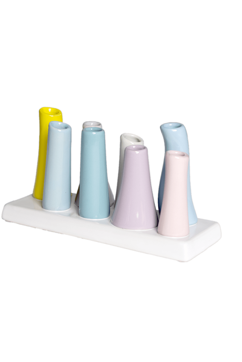 Pooley Modern Bud Vase For Flowers - Chive Ceramics Studio - Vases - Chive Ceramics Studio