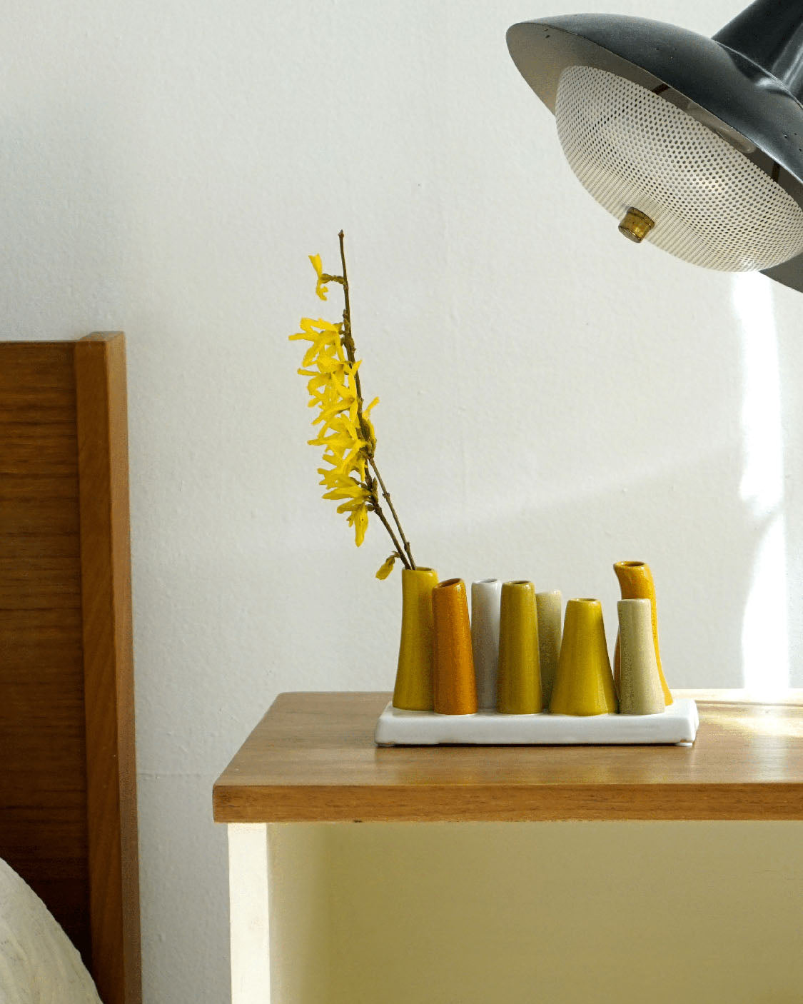Pooley Modern Bud Vase For Flowers - Chive Ceramics Studio - Vases - Chive Ceramics Studio