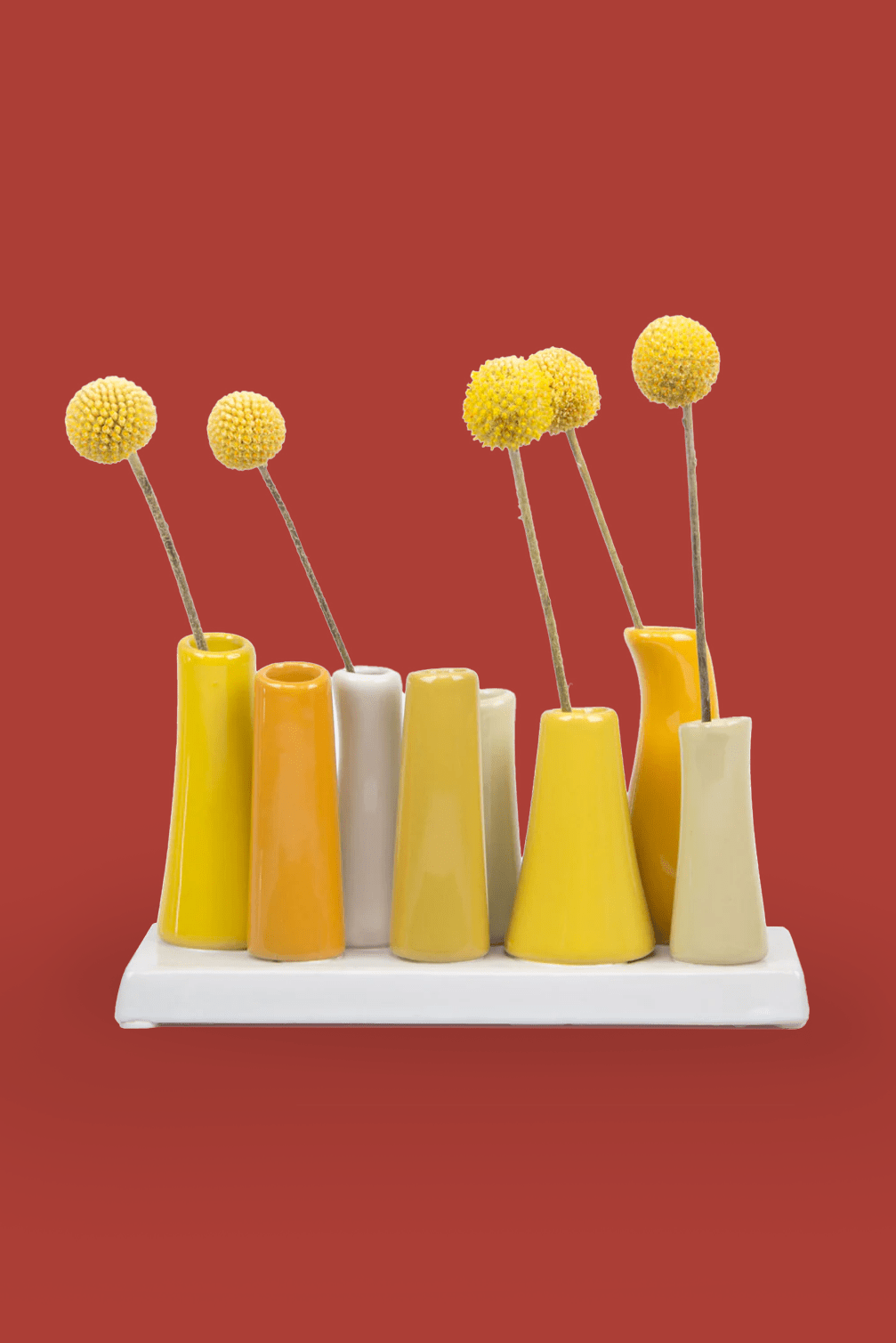 Pooley Modern Bud Vase - Chive Ceramics Studio - Vases - Chive Ceramics Studio