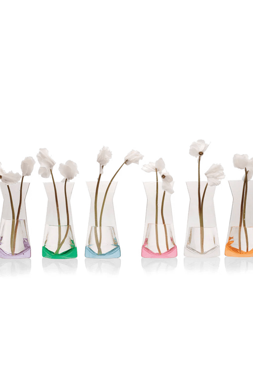 Plastic Travel Flower Vase - Chive Ceramics Studio - Vases - Chive US