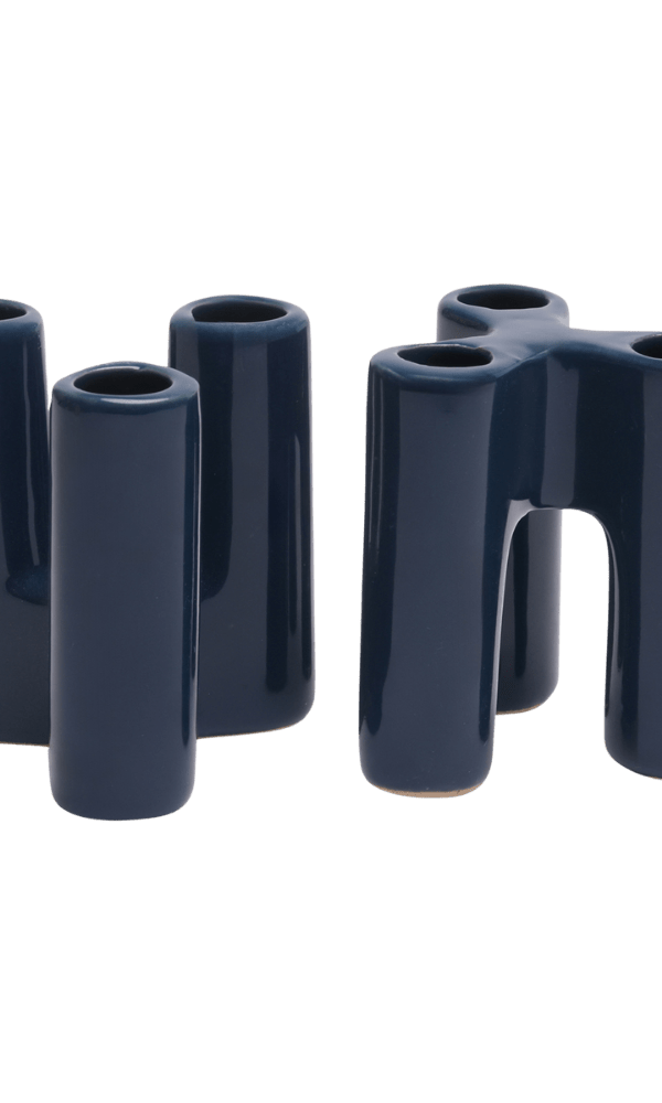 Pooley Puzzle Modern Bud Vase For Flowers - Chive Ceramics Studio - Vases - Chive US