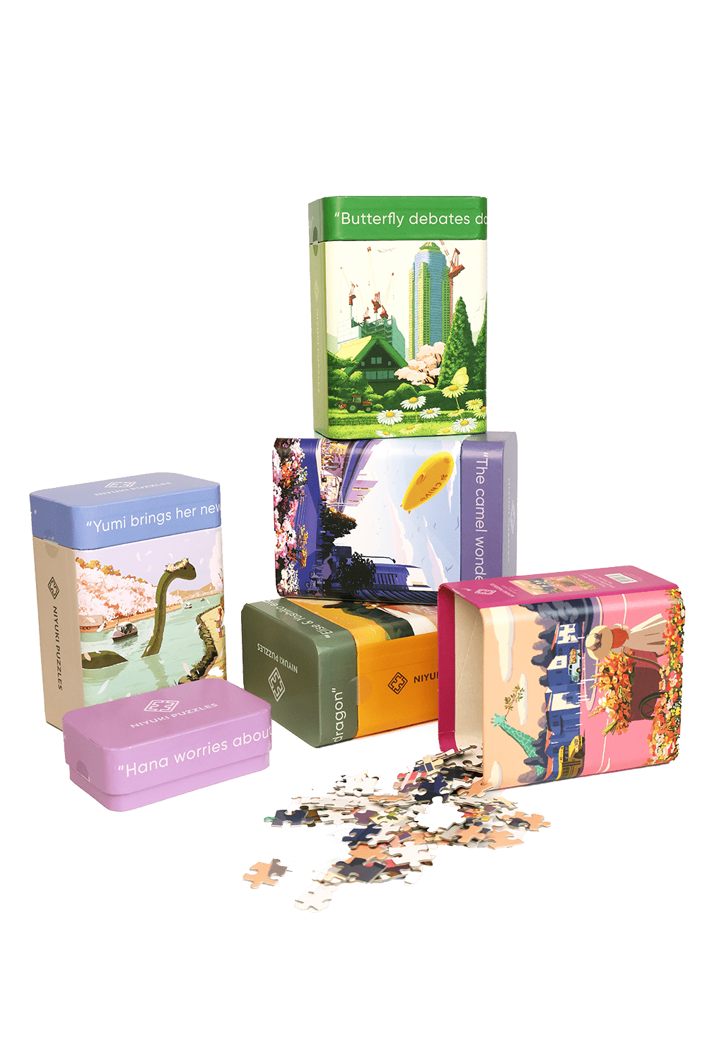 Niyuki 500 piece Puzzles - Chive Ceramics Studio - Puzzles - Chive Ceramics Studio