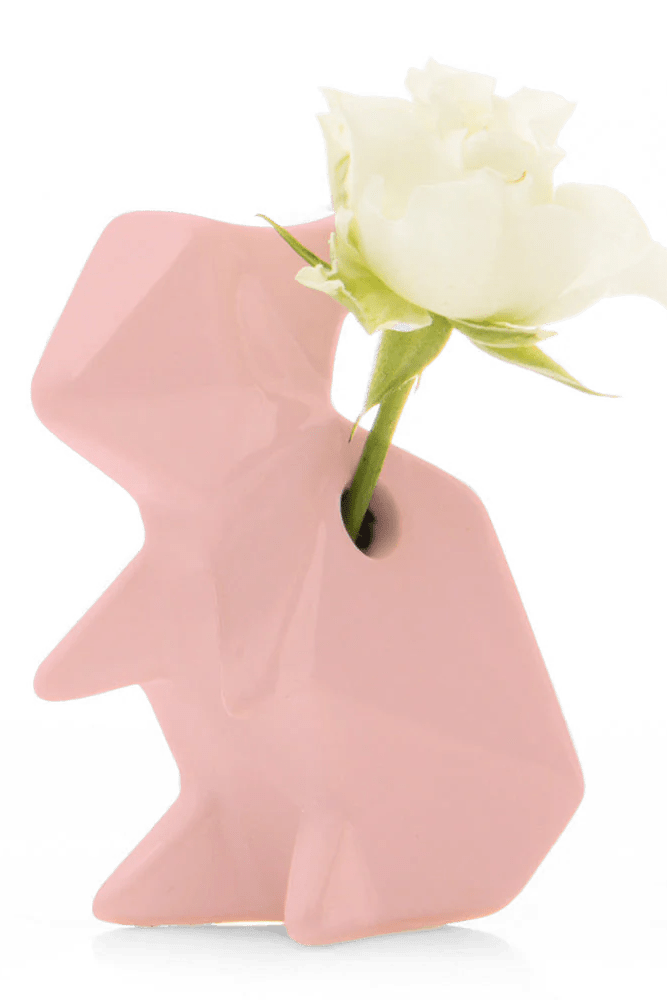 Rabbit Ceramic Bud Vase - Chive Ceramics Studio - Vases - Chive Ceramics Studio