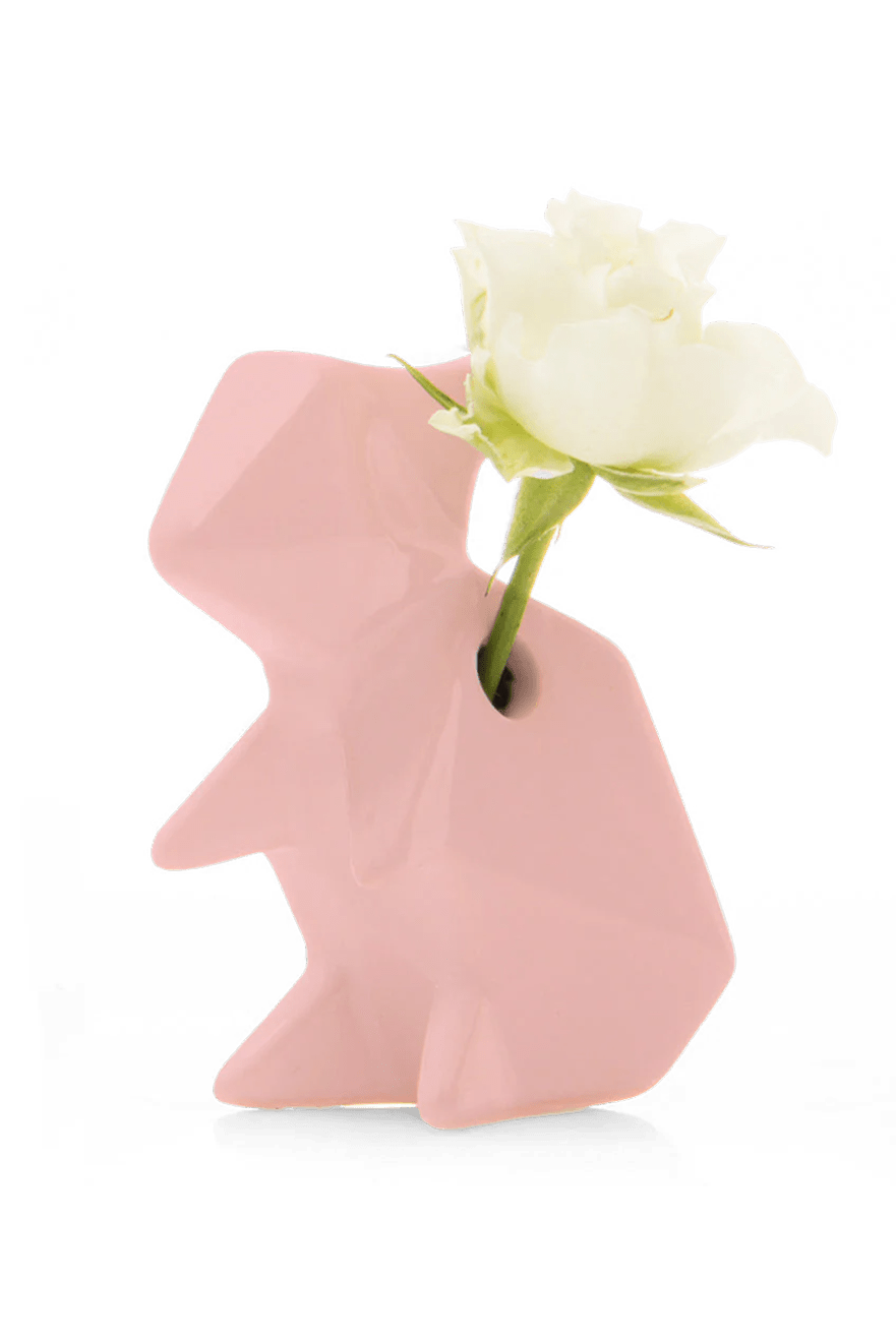 Rabbit Ceramic Bud Vase - Chive Ceramics Studio - Vases - Chive Ceramics Studio