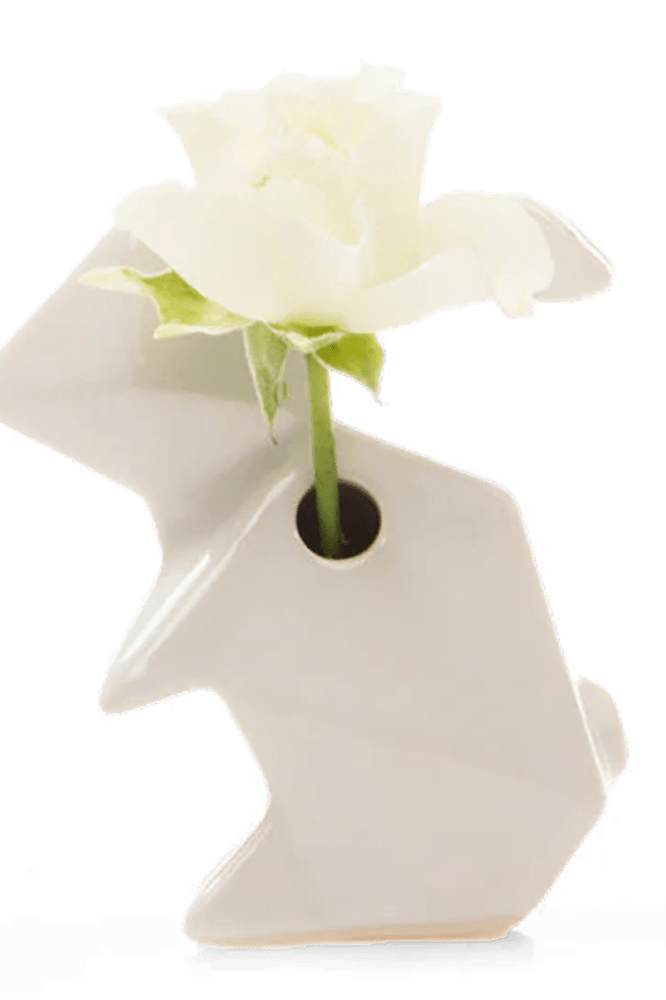 Rabbit Ceramic Bud Vase - Chive Ceramics Studio - Vases - Chive Ceramics Studio