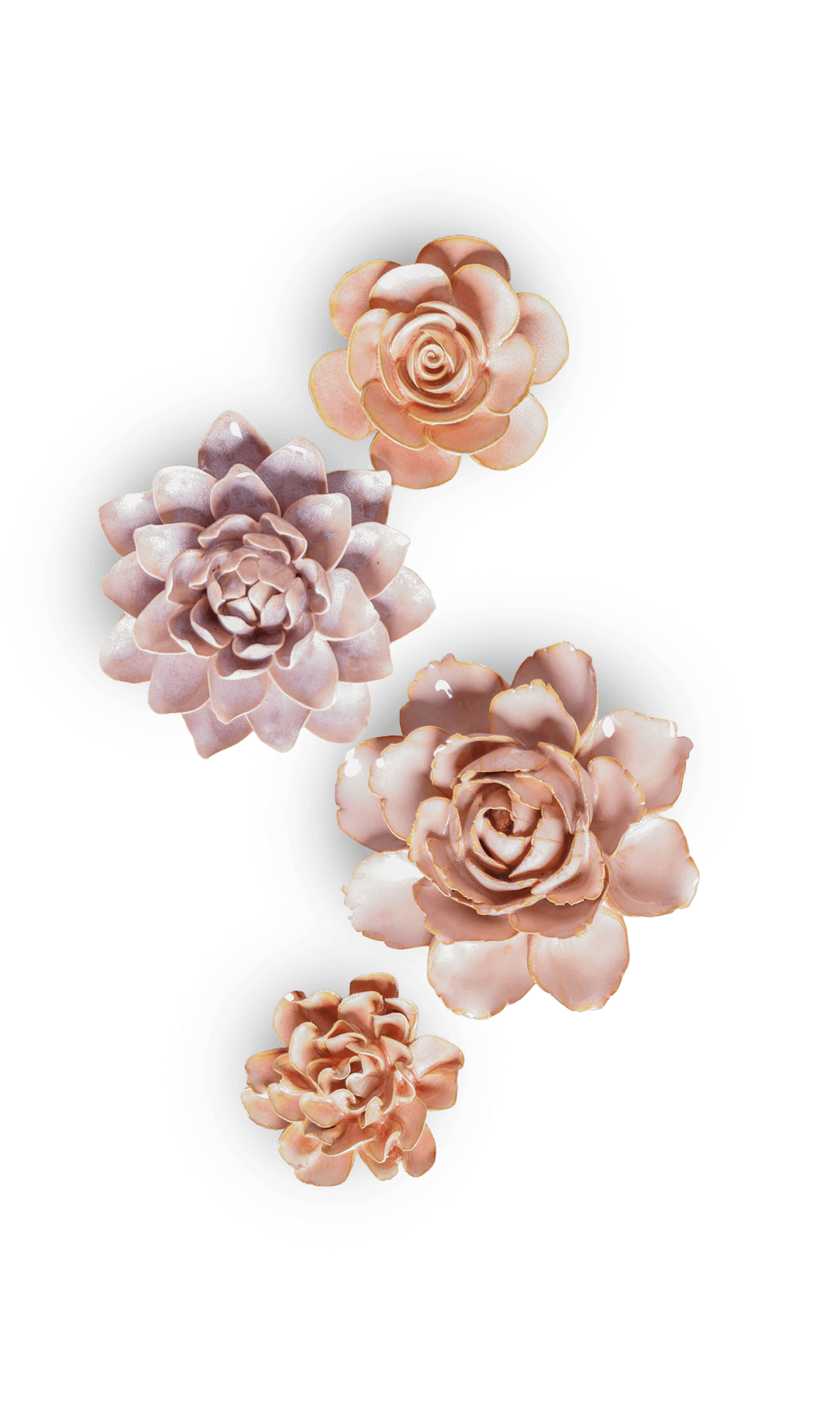 Gothenburg - 4 Piece Curated Set - Chive Ceramics Studio - Ceramic Flower Sets - Chive Ceramics Studio