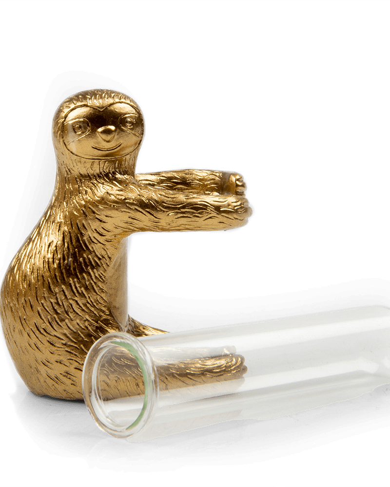 Sloth Metal & Glass Propagator - Chive Ceramics Studio - Vases - Chive US