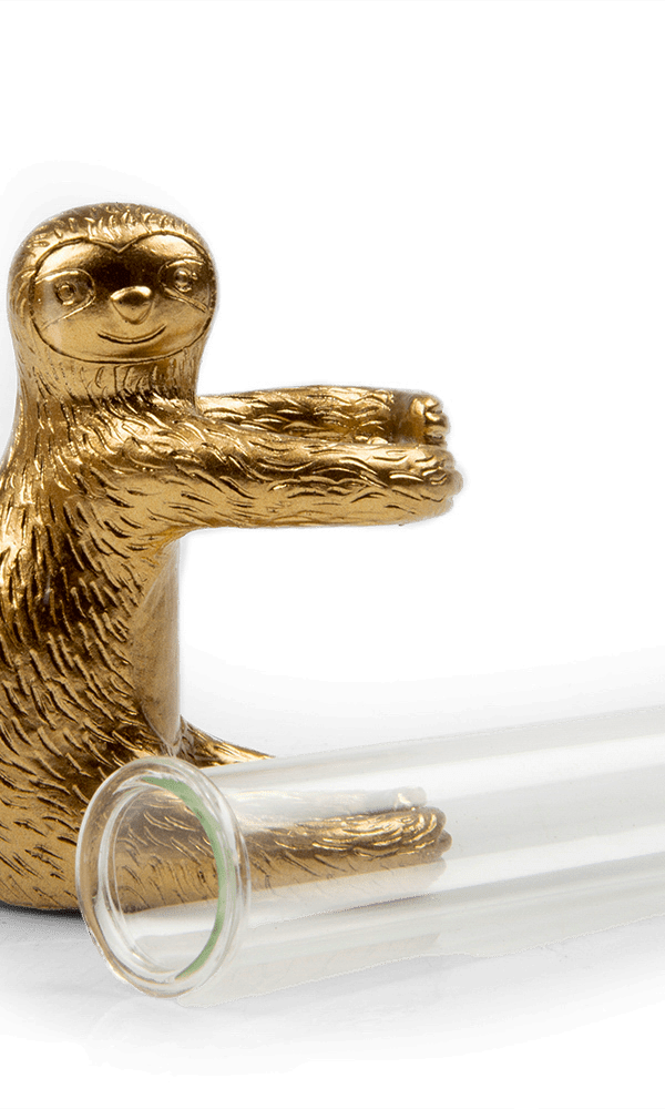 Sloth Metal & Glass Propagator - Chive Ceramics Studio - Vases - Chive US