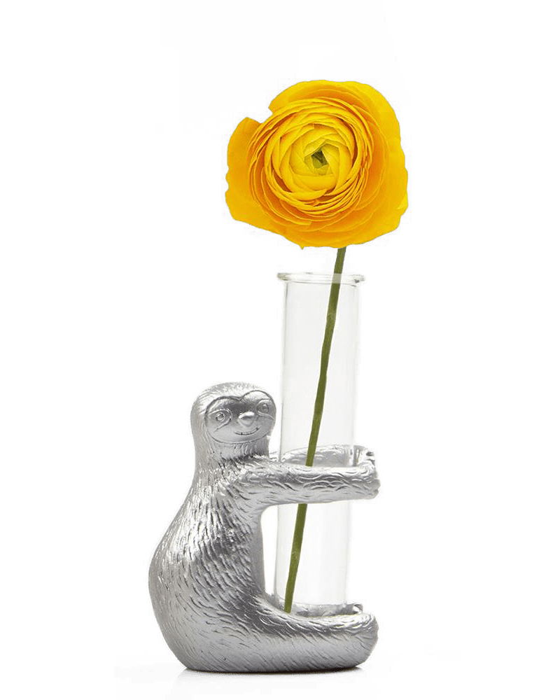 Sloth Metal & Glass Propagator - Chive Ceramics Studio - Vases - Chive US