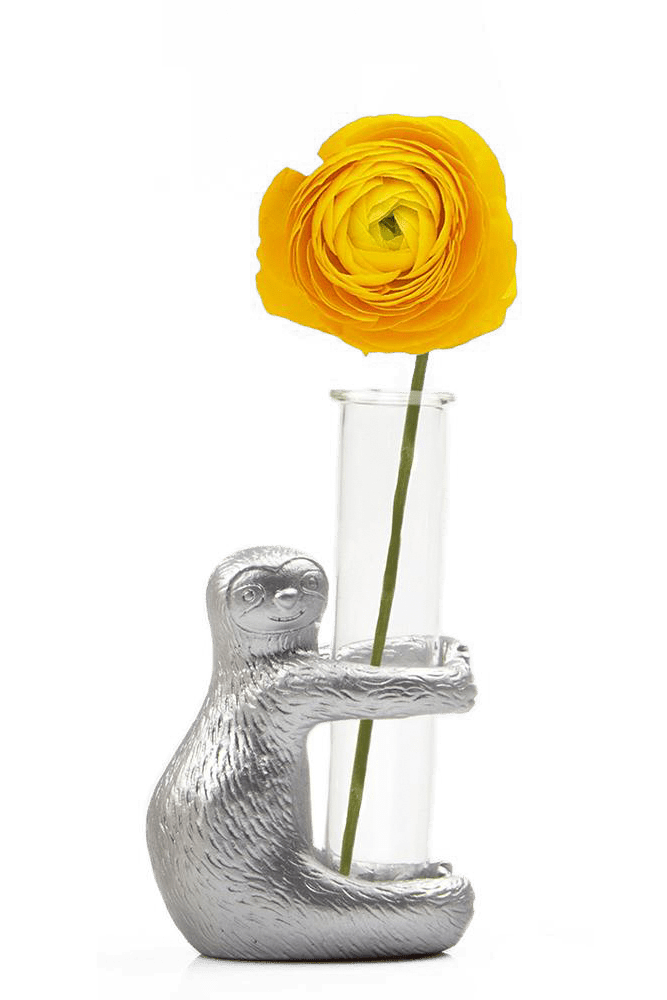 Sloth Metal & Glass Propagator - Chive Ceramics Studio - Vases - Chive US