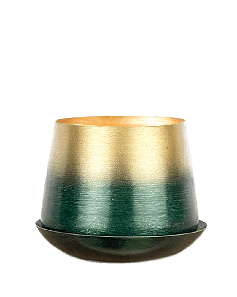 Joe Metal Pot With Drainage Hole - Chive Ceramics Studio - Pots - Chive US