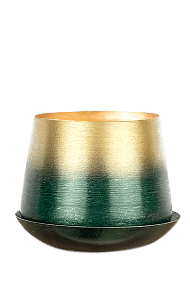 Joe Metal Pot With Drainage Hole - Chive Ceramics Studio - Pots - Chive US