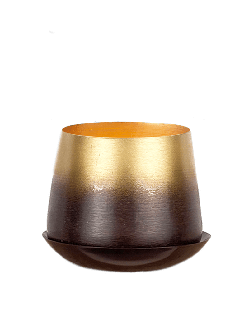 Joe Metal Pot With Drainage Hole - Chive Ceramics Studio - Pots - Chive US