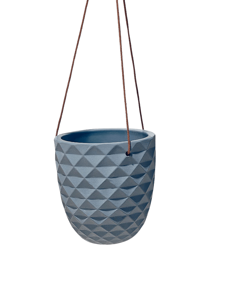 Thimble Porcelain Modern Hanging Planter - Chive Ceramics Studio - Pots - Chive US