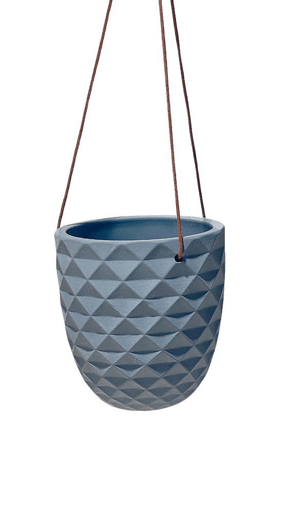 Thimble Porcelain Modern Hanging Planter - Chive Ceramics Studio - Pots - Chive US