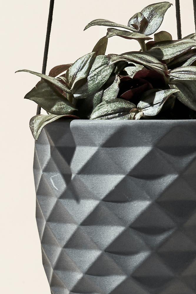 Thimble Porcelain Modern Hanging Planter - Chive Ceramics Studio - Pots - Chive US