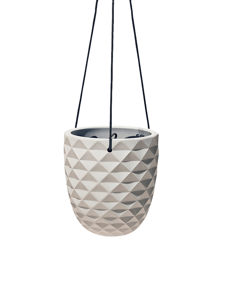 Thimble Porcelain Modern Hanging Planter - Chive Ceramics Studio - Pots - Chive US