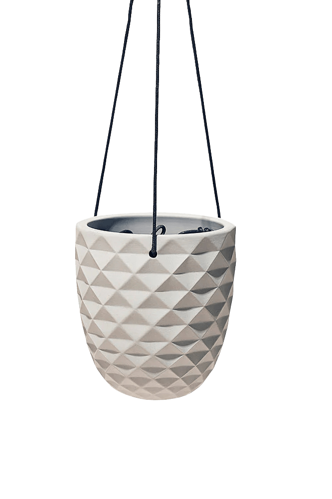 Thimble Porcelain Modern Hanging Planter - Chive Ceramics Studio - Pots - Chive US