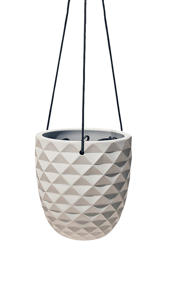 Thimble Porcelain Modern Hanging Planter - Chive Ceramics Studio - Pots - Chive US