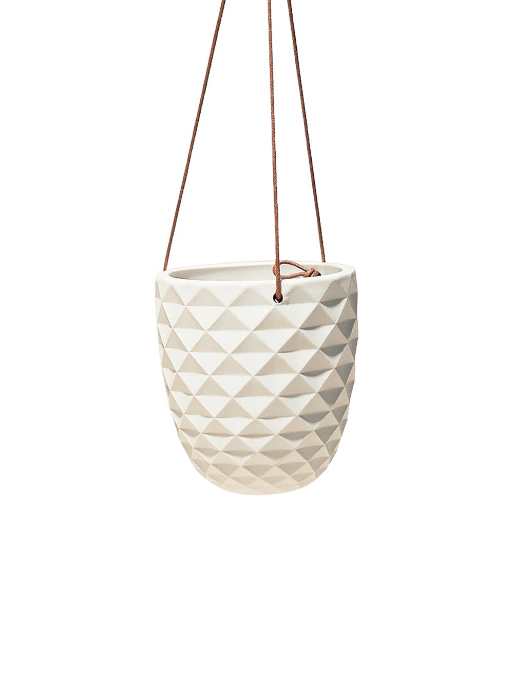 Thimble Porcelain Modern Hanging Planter - Chive Ceramics Studio - Pots - Chive US