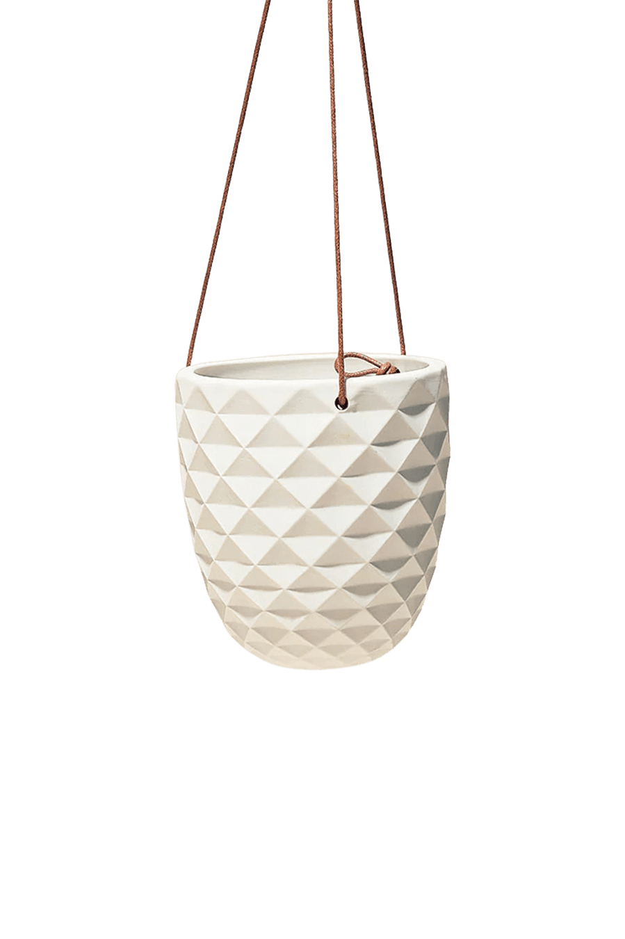 Thimble Porcelain Modern Hanging Planter - Chive Ceramics Studio - Pots - Chive US