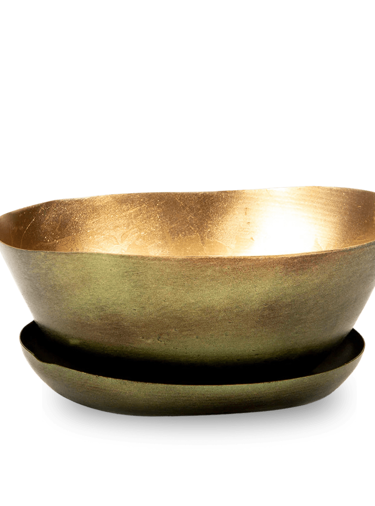 Topper Metal Succulent Dish - Chive Ceramics Studio - Pots - Chive US