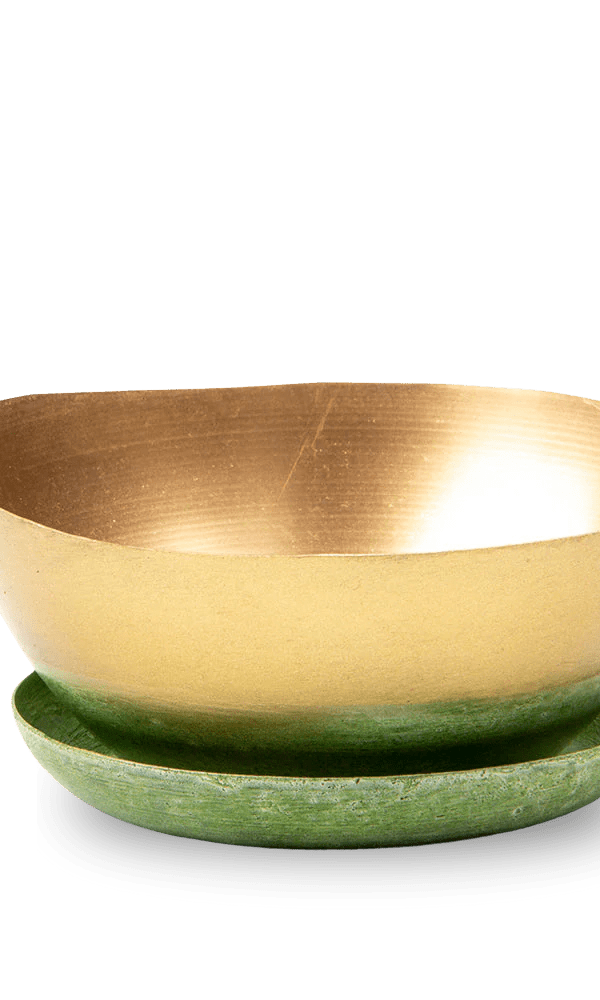 Topper Metal Succulent Dish - Chive Ceramics Studio - Pots - Chive US