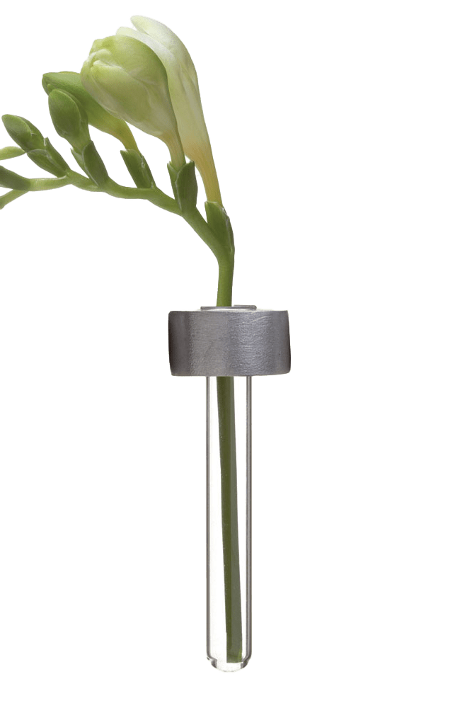 Alu Magnetic Flower Test Tube Holder - Chive Ceramics Studio - Vases - Chive US