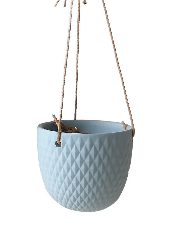 Virago Ceramic Modern Hanging Planter - Chive Ceramics Studio - Pots - Chive US