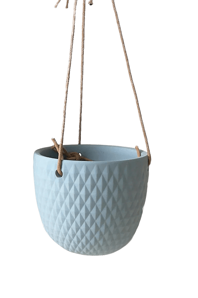 Virago Ceramic Modern Hanging Planter - Chive Ceramics Studio - Pots - Chive US