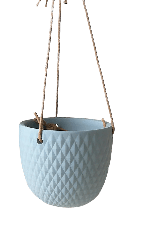 Virago Ceramic Modern Hanging Planter - Chive Ceramics Studio - Pots - Chive US