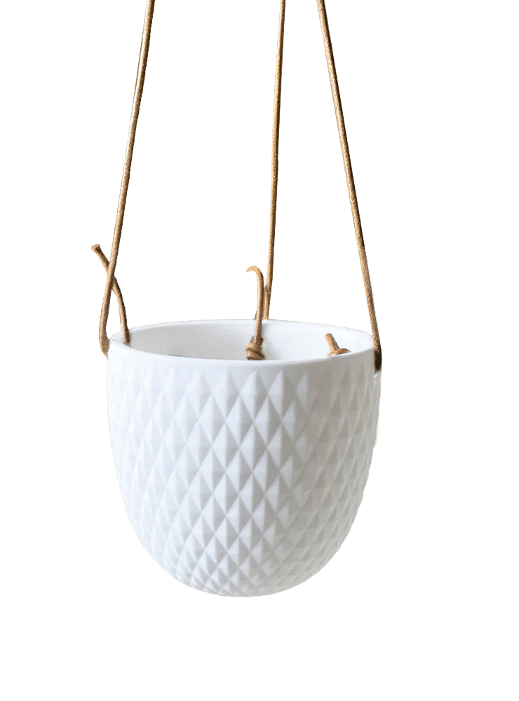 Virago Ceramic Modern Hanging Planter - Chive Ceramics Studio - Pots - Chive US