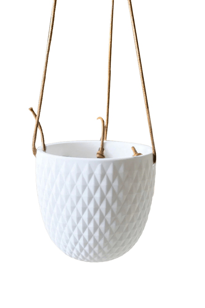 Virago Ceramic Modern Hanging Planter - Chive Ceramics Studio - Pots - Chive US