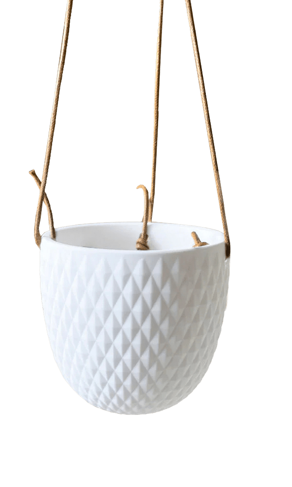 Virago Ceramic Modern Hanging Planter - Chive Ceramics Studio - Pots - Chive US