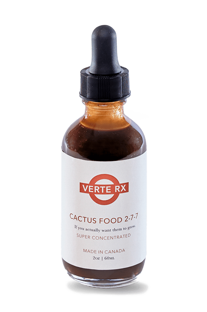 Verte Rx Cactus Plant Food 2 - 7 - 7 - Chive Ceramics Studio - Chive Ceramics Studio