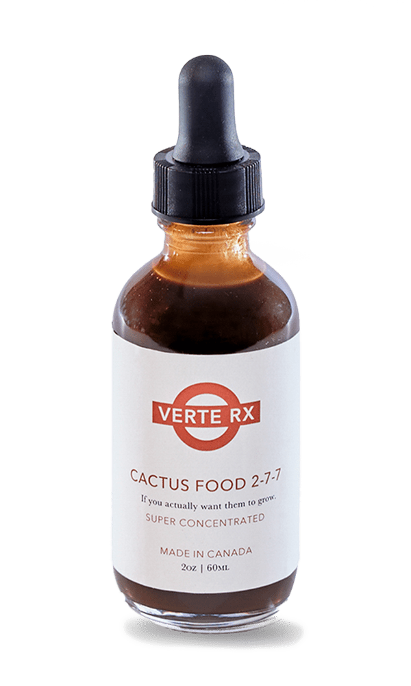 Verte Rx Cactus Plant Food 2 - 7 - 7 - Chive Ceramics Studio - Chive Ceramics Studio