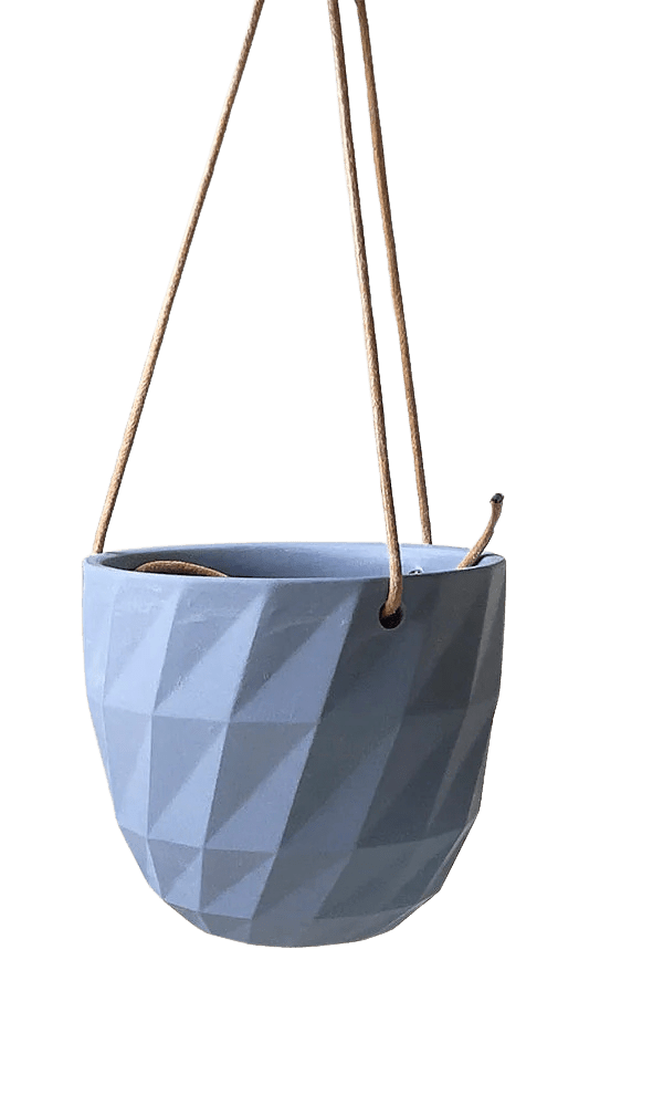 Virago Ceramic Modern Hanging Planter - Chive Ceramics Studio - Pots - Chive US