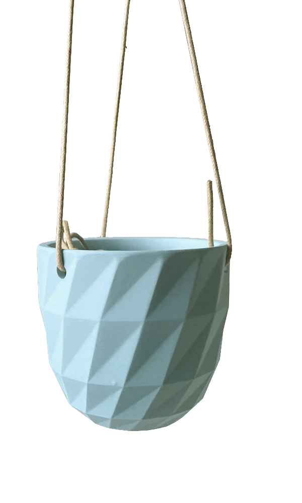 Virago Ceramic Modern Hanging Planter - Chive Ceramics Studio - Pots - Chive US