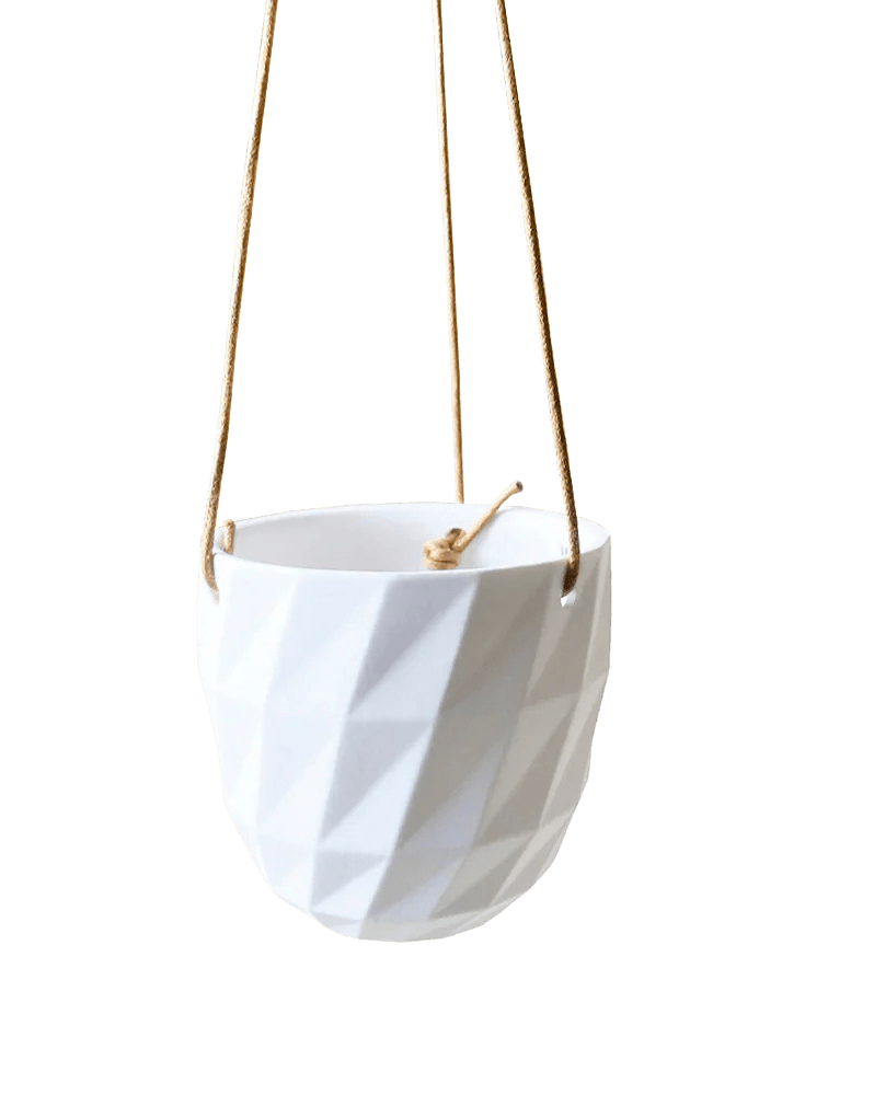 Virago Ceramic Modern Hanging Planter - Chive Ceramics Studio - Pots - Chive US