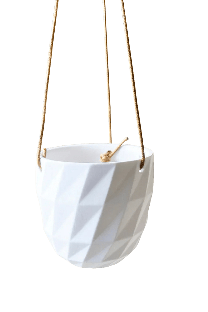Virago Ceramic Modern Hanging Planter - Chive Ceramics Studio - Pots - Chive US