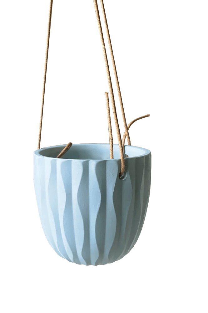 Virago Ceramic Modern Hanging Planter - Chive Ceramics Studio - Pots - Chive US