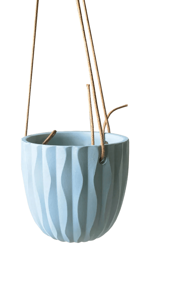 Virago Ceramic Modern Hanging Planter - Chive Ceramics Studio - Pots - Chive US