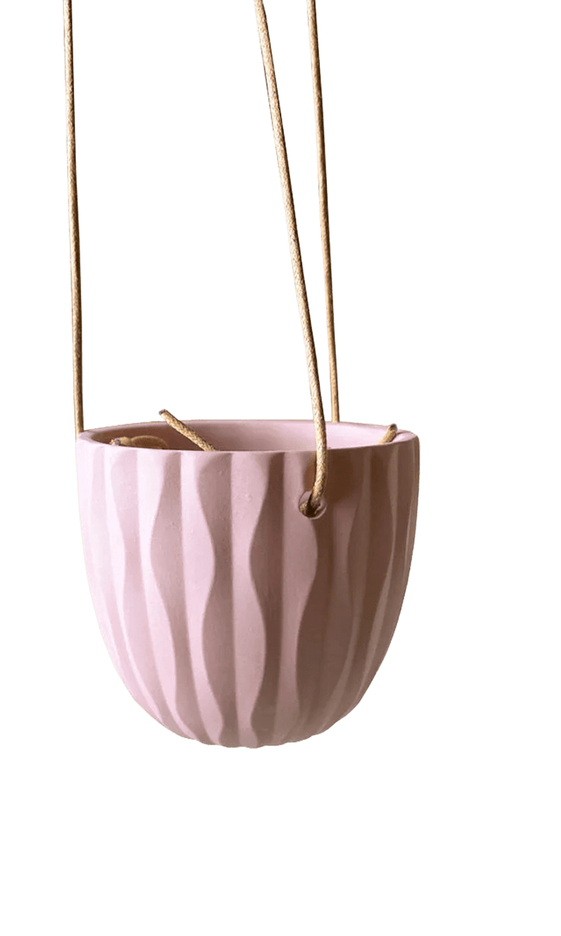 Virago Ceramic Modern Hanging Planter - Chive Ceramics Studio - Pots - Chive US