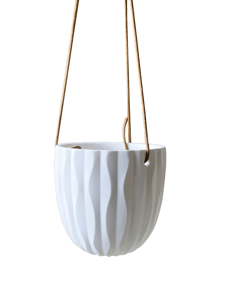 Virago Ceramic Modern Hanging Planter - Chive Ceramics Studio - Pots - Chive US