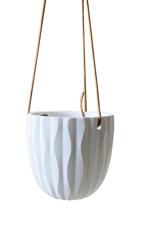 Virago Ceramic Modern Hanging Planter - Chive Ceramics Studio - Pots - Chive US
