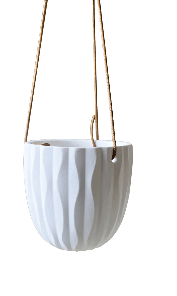 Virago Ceramic Modern Hanging Planter - Chive Ceramics Studio - Pots - Chive US