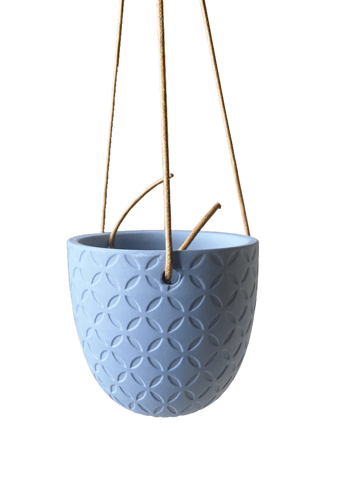 Virago Ceramic Modern Hanging Planter - Chive Ceramics Studio - Pots - Chive US
